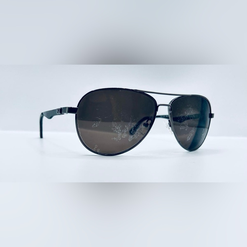Captain Black Gunmetal Pilot Sunglasses Frames Only